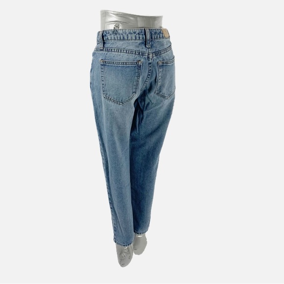 👖 Bluenotes High Rise Mom Jeans (25) 100% Cotton Light Wash Denim 👖 - Picture 4 of 8